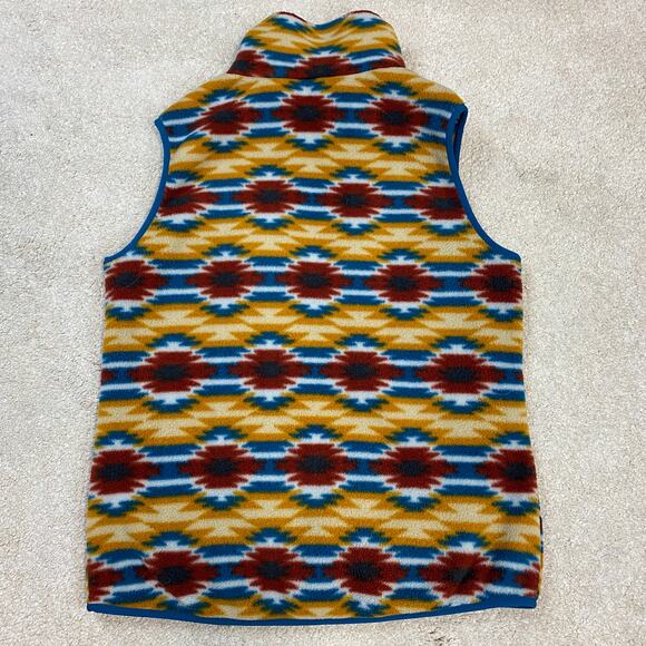 Patagonia Synchilla Women's Snap-T Fleece Vest Wild Desert Prairie Gold Size S - Picture 3 of 5